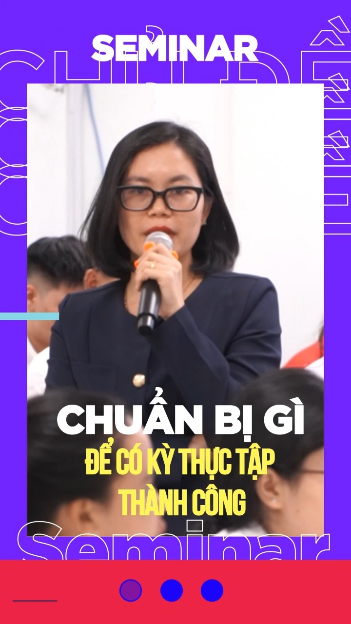 Sinh viên TBD được chuẩn bị gì trước kỳ thực tập?