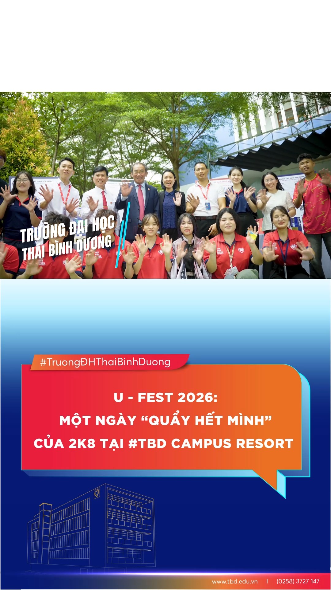 Recap U-FEST: Một ngày “quẩy hết mình” tại #TBD Campus resort