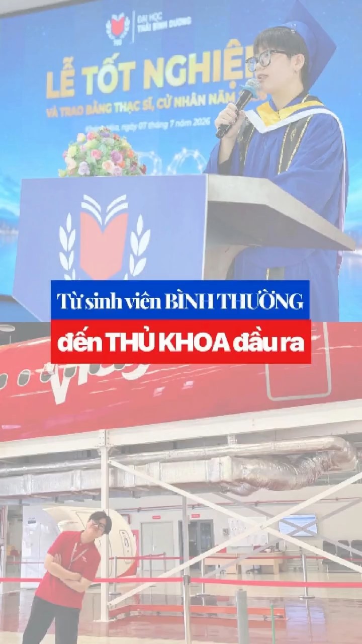 Từ sinh viên "bình thường" đến thủ khoa tốt nghiệp